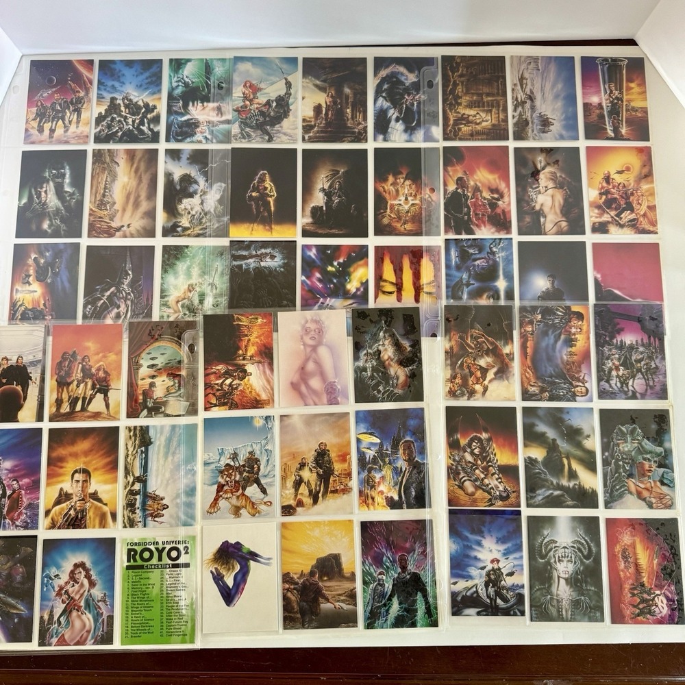 Luis Royo Trading Card Lot of 180 Forbidden Universe II From Fantasy Reality - Picture 7 of 10